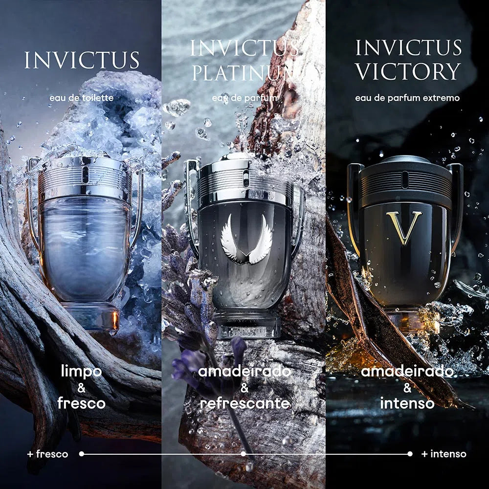 Invictus Platinum Paco Rabanne – Eau de Parfum - Pour hommes